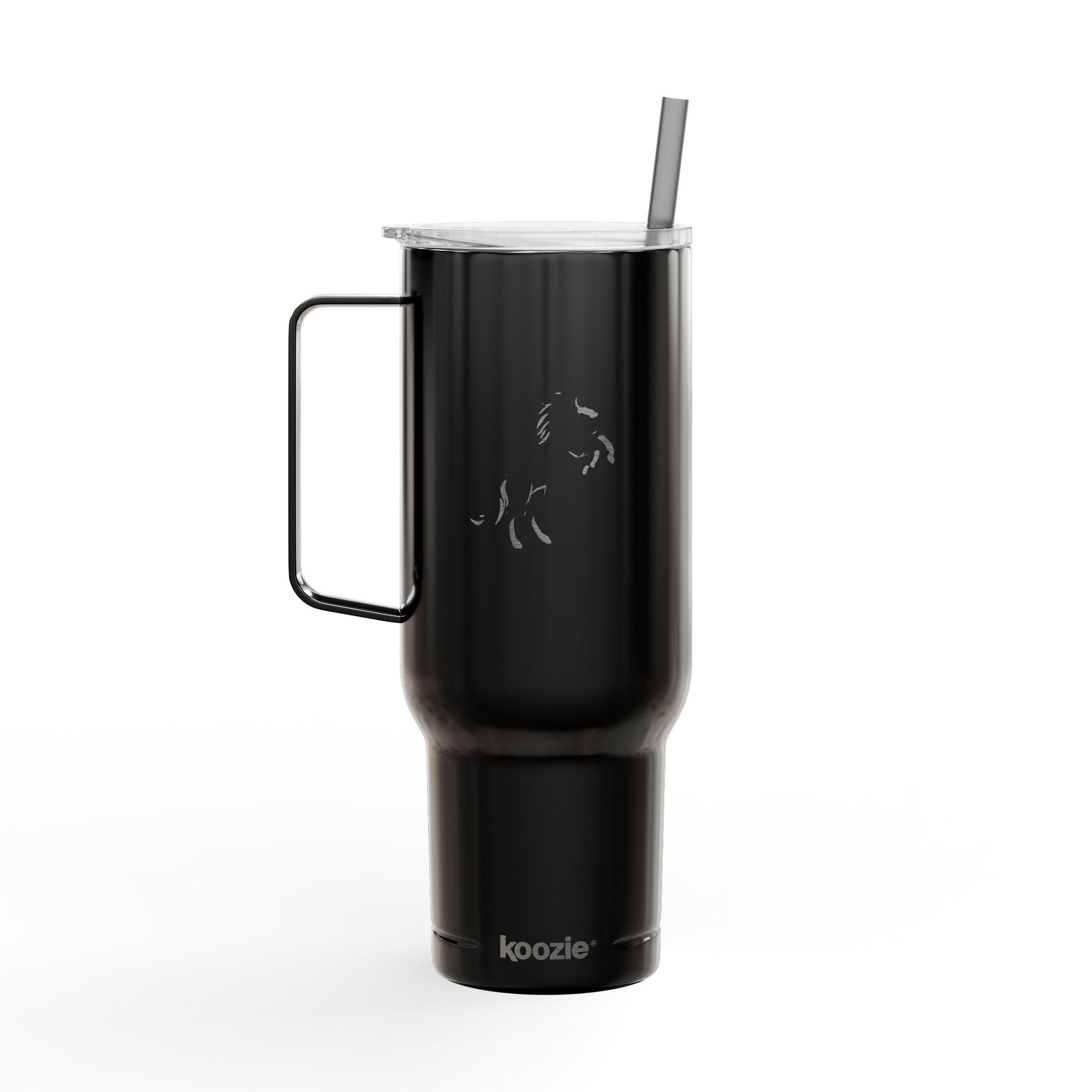 Engraved Horse Design Insulated Tumbler 40oz - Perfect for Outdoors